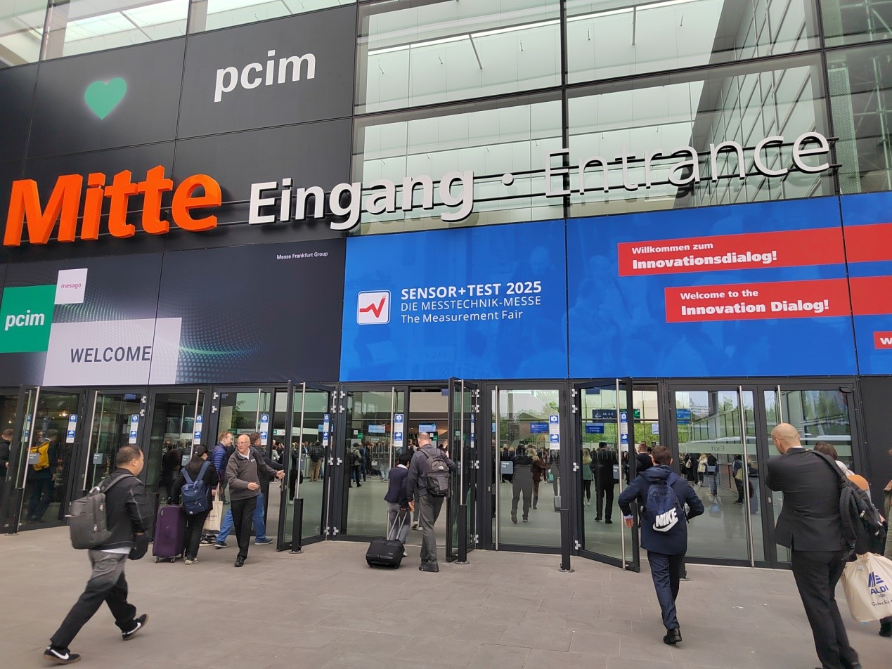 維博電子亮相2025年德國(guó)紐倫堡 傳感器及測(cè)試測(cè)量展覽會(huì)（SENSOR+TEST）